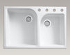 Countertop wash basin Executive Chef K-5931-4-0 white Countertop wash basin Executive Chef Kohler 2015 K-5931-4-0 Contemporary / Modern
