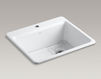 Countertop wash basin Riverby K-5872-1A1-47 Ivory Countertop wash basin Riverby Kohler 2015 K-5872-1A1-47 Contemporary / Modern