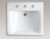 Wall mounted wash basin Soho Kohler 2015 K-2053-0 Contemporary / Modern