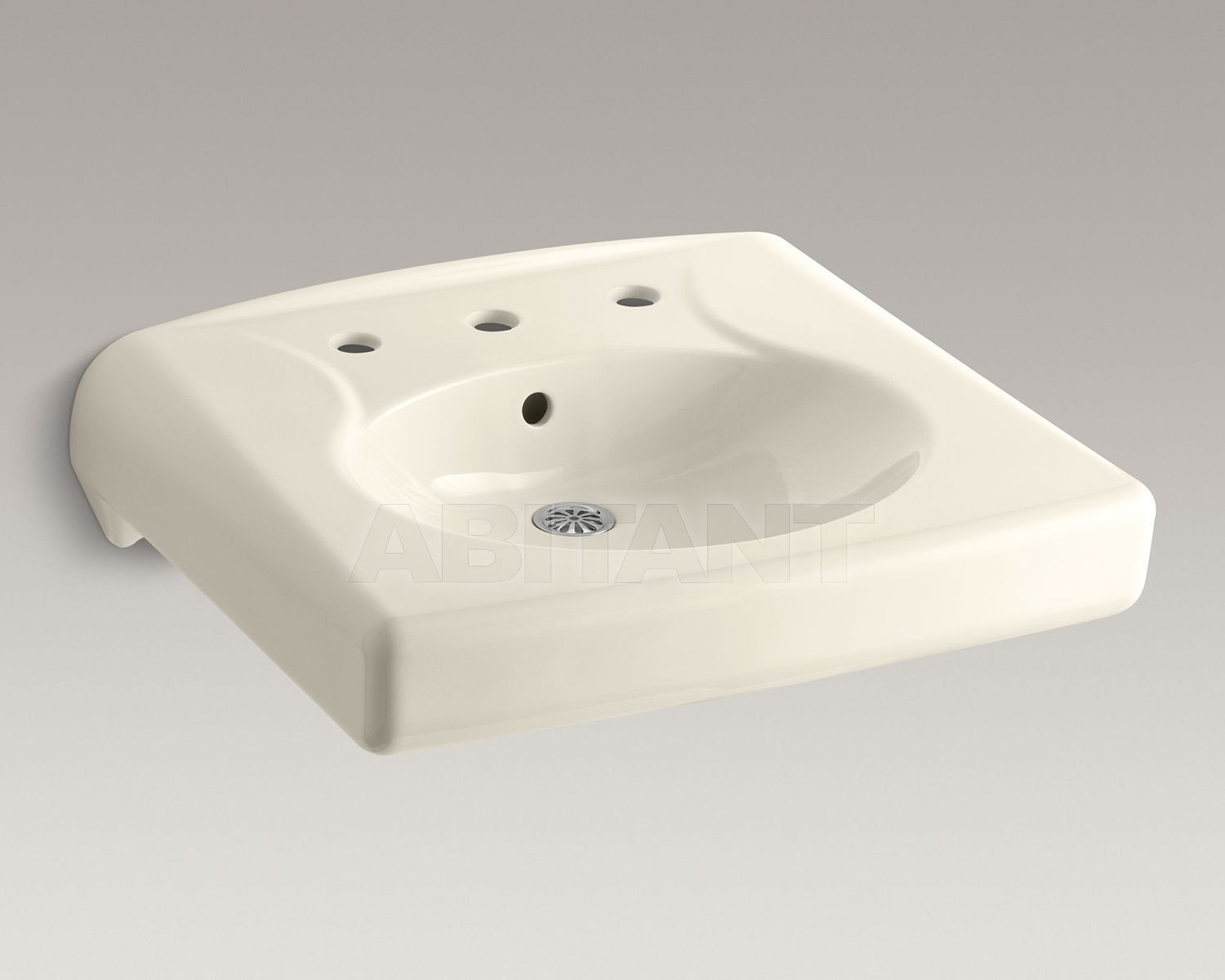 Wall mounted wash basin Brenham K-1997-8-47 price on request Buy Wall mounted wash basin Brenham Kohler 2015 K-1997-8-47