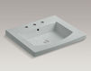 Countertop wash basin Persuade K-2956-8-47 Ivory Countertop wash basin Persuade Kohler 2015 K-2956-8-47 Contemporary / Modern