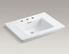Countertop wash basin Memoirs K-2269-8-47 Ivory Countertop wash basin Memoirs Kohler 2015 K-2269-8-47 Contemporary / Modern