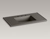 Countertop wash basin Impressions K-2781-8-G81 white Countertop wash basin Impressions Kohler 2015 K-2781-8-G81 Contemporary / Modern