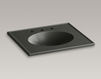 Countertop wash basin Impressions K-2791-8-G85 Gray Countertop wash basin Impressions Kohler 2015 K-2791-8-G85 Contemporary / Modern