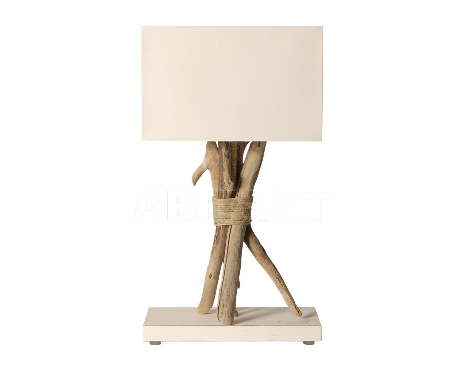 Table lamp L45 BLA price on request Buy Table lamp Coc’Art Créations Esprit de Lagon L45 BLA