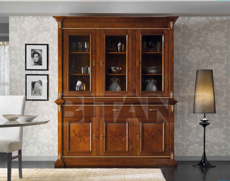 Buy Sideboard Rossin & Braggion Abitare-nel-giorno Art. 102 Luc. Bassano con intarsio giglio