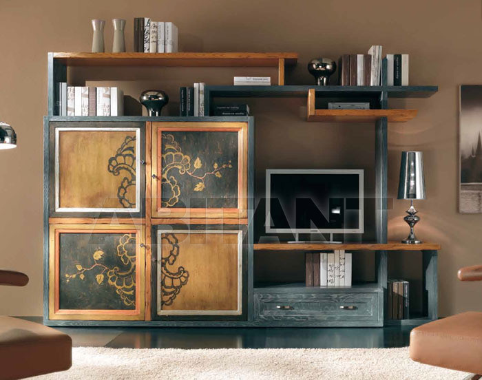 Buy Modular system Rossin & Braggion Abitare-nel-giorno COLLEZIONE QUADRA Q2 4 ANTE DIPINTE A MANO