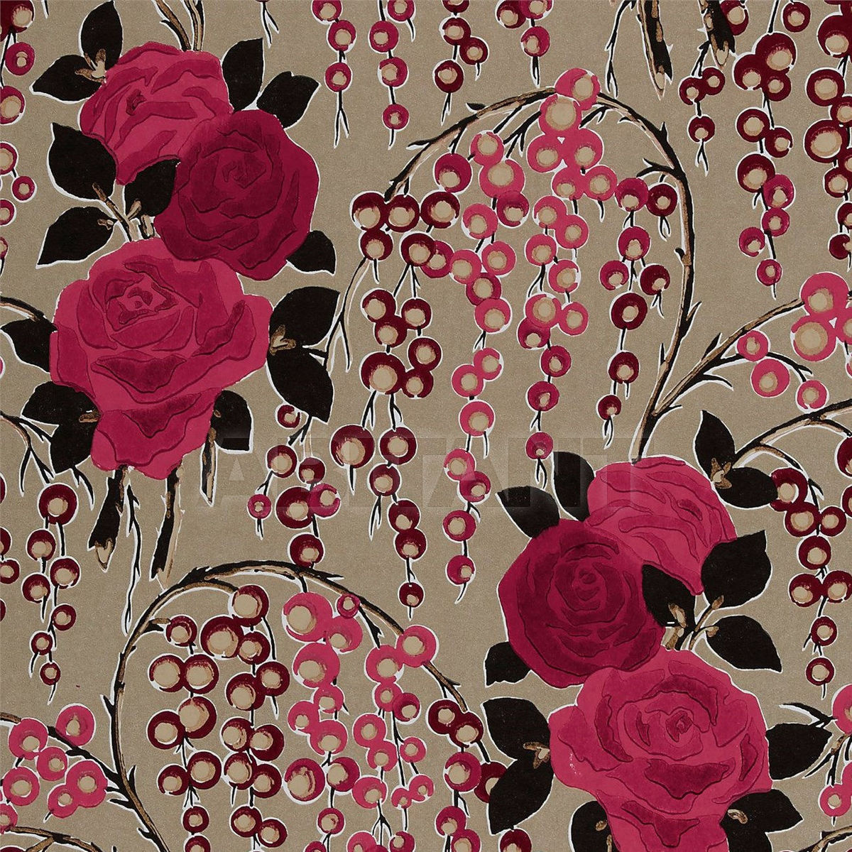Buy Non-woven wallpaper Iola Rose  Style Library Boutique Wallpapers HJO75021