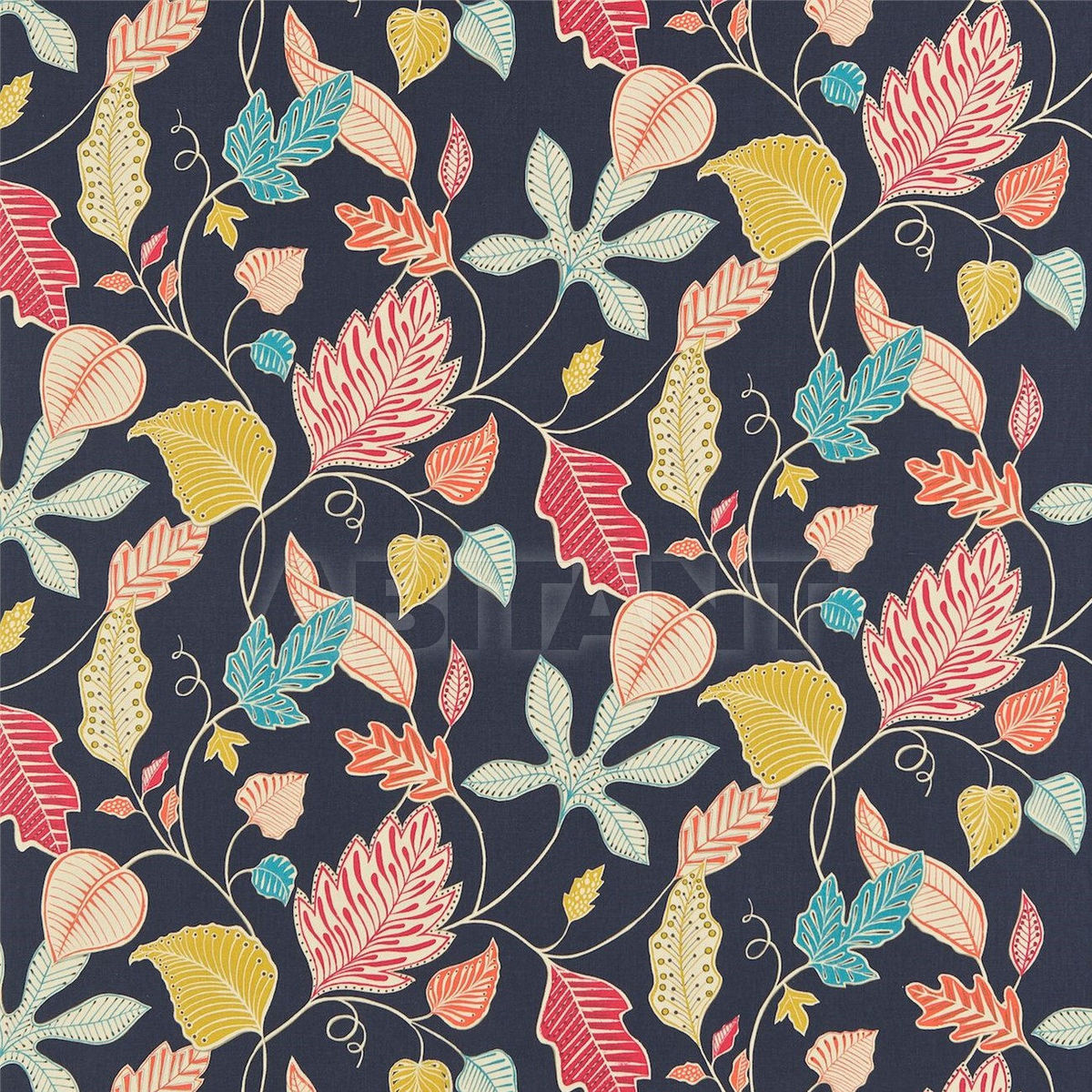 Interior fabric Flavia HLOC120116 price on request Buy Interior fabric Flavia Style Library Folia HLOC120116