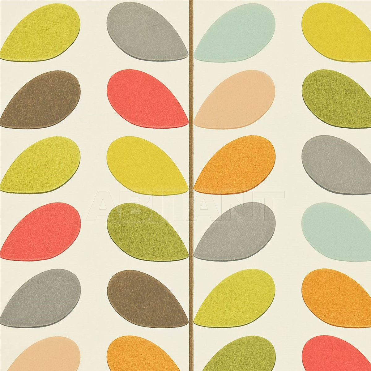 Non-woven wallpaper Multi Stem HORL110384 price on request Buy Non-woven wallpaper Multi Stem Style Library Orla Kiely Wallpapers HORL110384