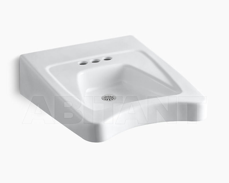 Wall mounted wash basin Morningside K-12636-0 price on request Buy Wall mounted wash basin Morningside Kohler 2015 K-12636-0