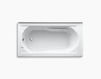 Hydromassage bathtub Devonshire K-1357-LA-0 white Hydromassage bathtub Devonshire Kohler 2015 K-1357-LA-0 Contemporary / Modern
