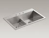 Built-in wash basin Vault K-3838-3-NA Silver Built-in wash basin Vault Kohler 2015 K-3838-3-NA Contemporary / Modern