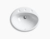 Countertop wash basin Ellington Kohler 2015 K-2906-8-7 Contemporary / Modern