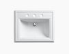 Countertop wash basin Memoirs K-2241-8-7 Black Countertop wash basin Memoirs Kohler 2015 K-2241-8-7 Contemporary / Modern
