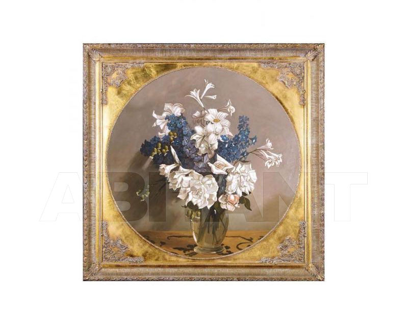 Painting Pure lily and snow white roses H2813 2 price on request Buy Painting Pure lily and snow white roses Barj - Buzzoni s.r.l. Classic H2813 2