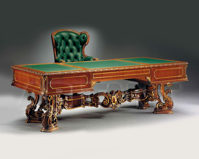 Buy Writing desk Meroni Francesco e Figli Snc. Uffici residentali 272 SCRIVANIA PIANO PELLE