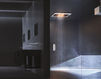 Ceiling mounted shower head Geda Macò 7MACOP1T_IXS Minimalism / High-Tech