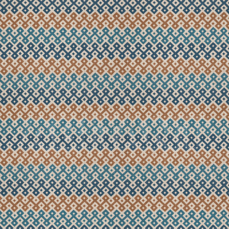Buy Interior fabric Stroheim SMALL PRINTS RISHA Blue Spruce