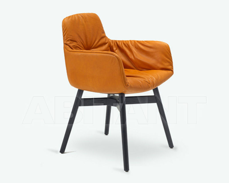 Buy Сhair Freifrau                 2016 LEYA ARMCHAIR HIGH Stahlgestell