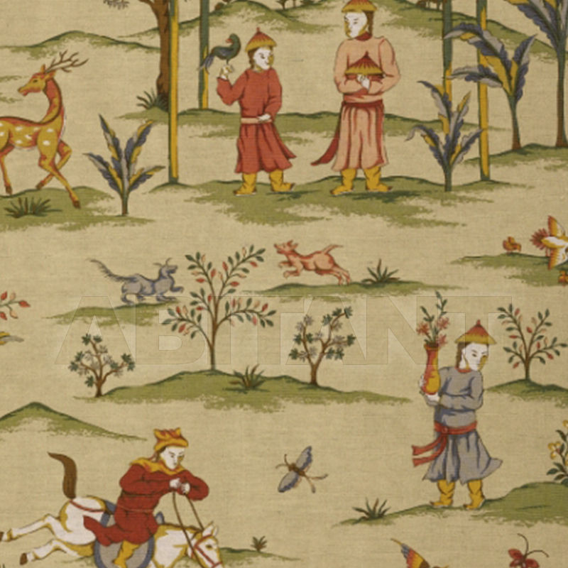 Wall mirror F88601 price on request Buy Wall mirror Thibaut Inc. Shangri-La Prints F88601