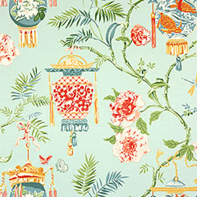 Buy Wallpaper LANTERNS Thibaut Inc. Tea House T5318