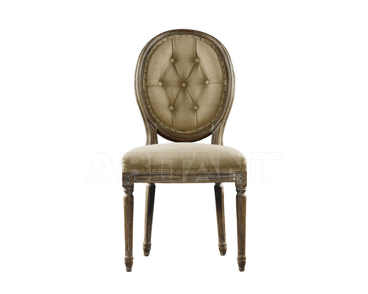 Buy Chair Vintage Louis Round Button  Curations Limited 2015 8827.0002.H009