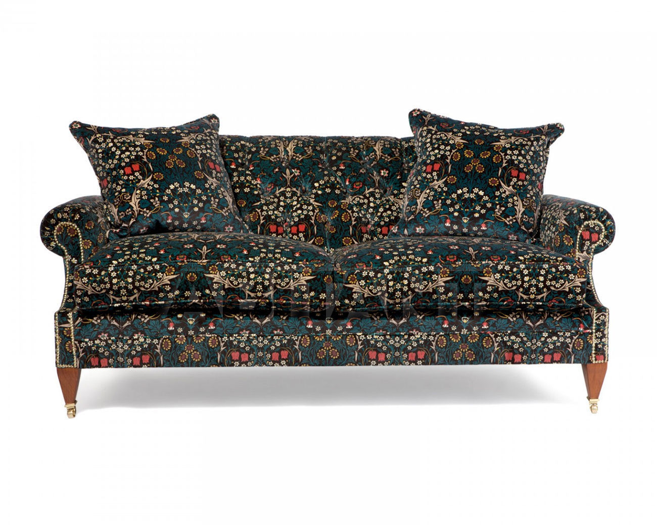 Buy Sofa BLACKTHORN 'WILTON'  Henry Bertrand Ltd Sofas 1-FU-BLA-VE-TEA-WIL-3
