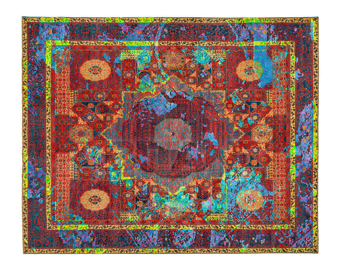 Buy Modern carpet  Jan Kath  ERASED HERITAGE MAMLUK COLUMBUS TAGGED