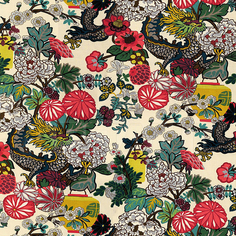 Buy Interior fabric  CHIANG MAI DRAGON F. Schumacher & Co. FABRICS 173273