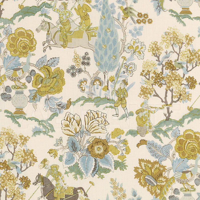 Buy Interior fabric  PERSIAN LANCERS F. Schumacher & Co. FABRICS 173013