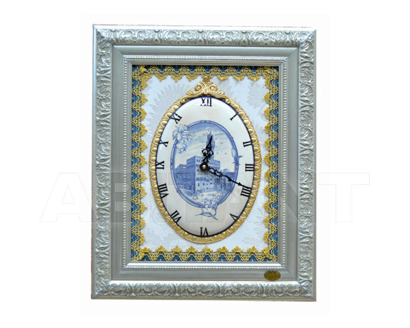 Buy Wall clock  Italia Cornici di Caccaviello Antonino Artistic Plates B4s.primavera