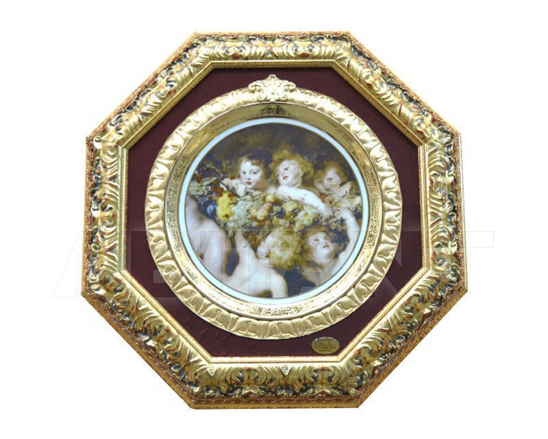 Buy Decorative panel  Italia Cornici di Caccaviello Antonino Artistic Plates DOTT