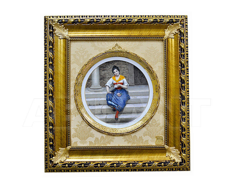 Buy Decorative panel  Italia Cornici di Caccaviello Antonino Artistic Plates F101