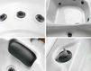 Hydromassage bathtub Gruppo Treesse HOME PNAX01BP