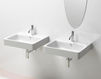 Wall mounted wash basin GSI Ceramica SAND 9031111 Contemporary / Modern
