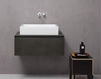 Countertop wash basin GSI Ceramica KUBE 8983011 Contemporary / Modern
