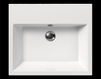 Built-in wash basin GSI Ceramica KUBE 8934111 Contemporary / Modern