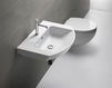 Wall mounted wash basin GSI Ceramica Modo 7732111 Contemporary / Modern