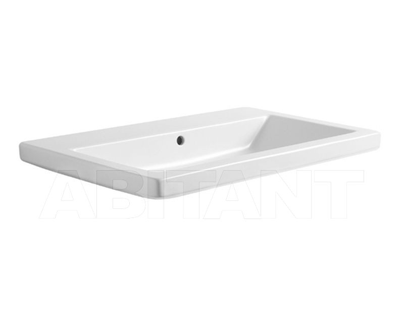 Countertop wash basin THIN THI 75/SOSP price on request Buy Countertop wash basin THIN Azzurra Ceramica 2017 THI 75/SOSP