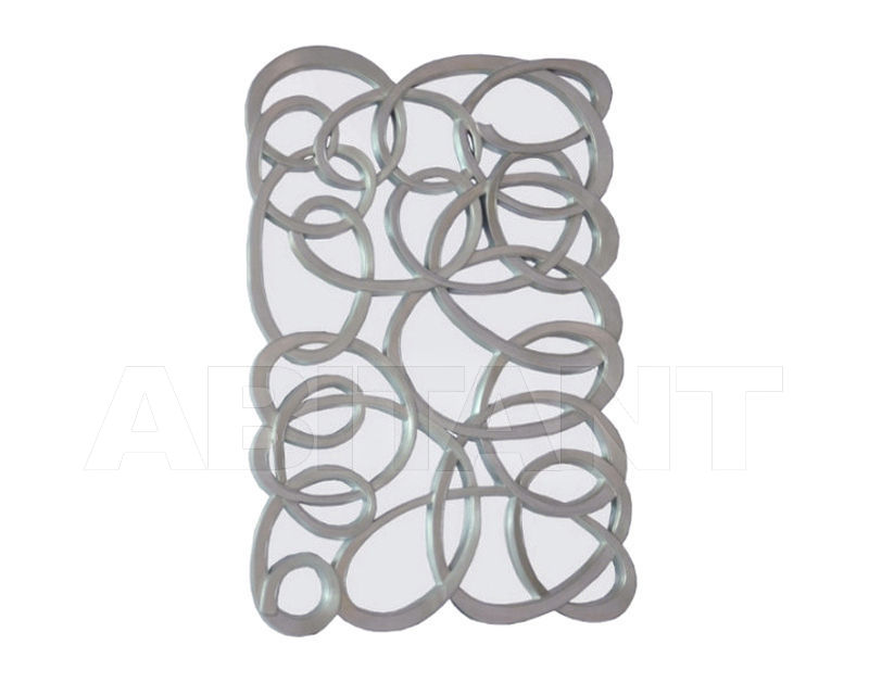 Buy Wall mirror Swirl Front Pusha Chelsea Interiors 7313