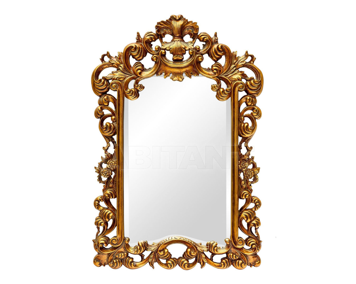 Buy Wall mirror Bogeme Gold Pusha Art Mirror FA115GL