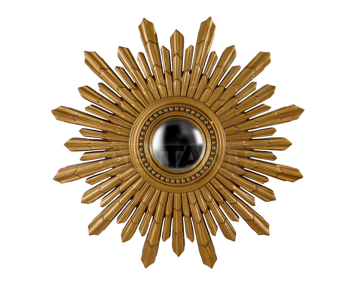 Buy Wall mirror New Solar Gold Pusha Art Mirror MH099DGL