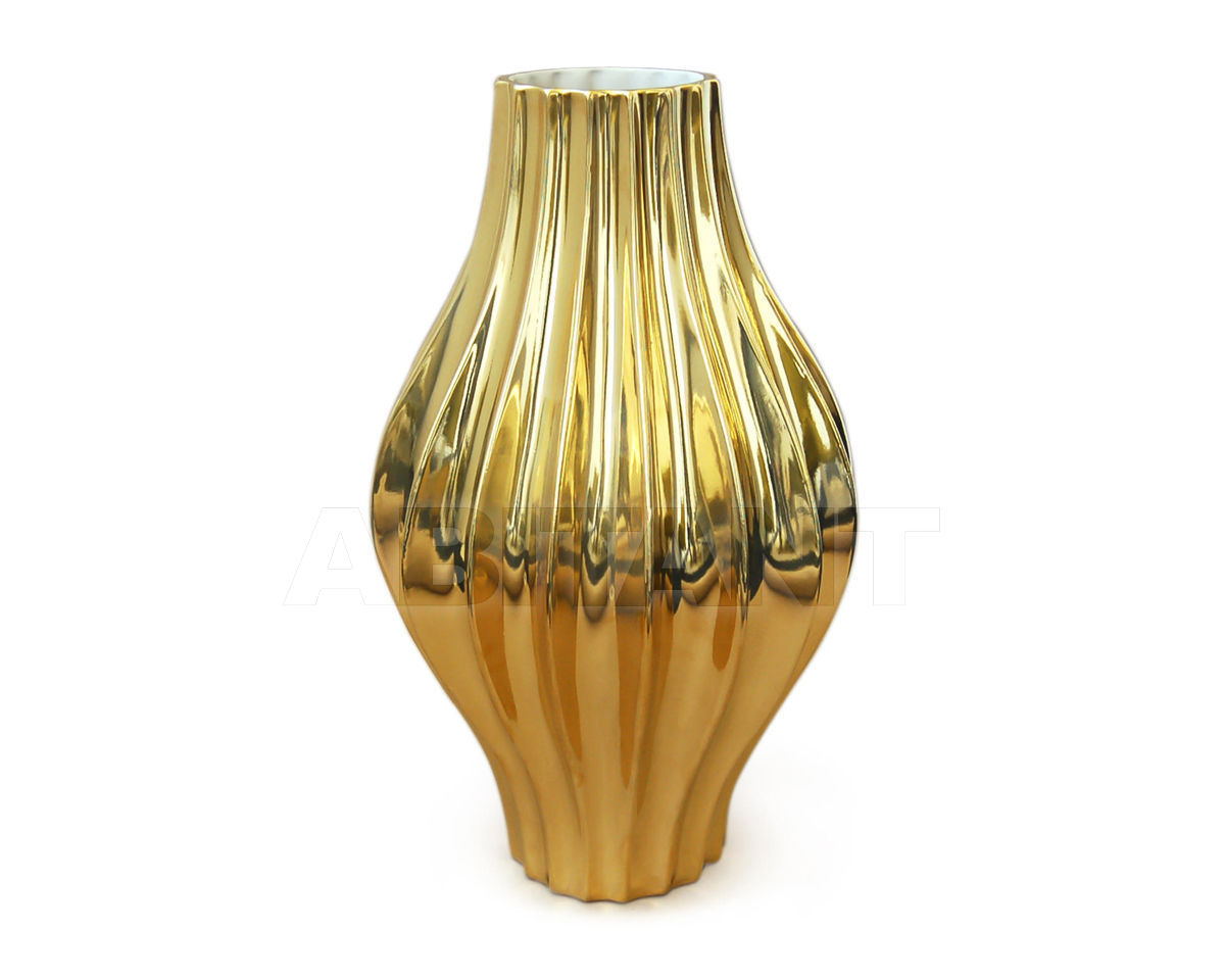 Buy Vase METALLIC GIANT BELLY Jonathan Adler Vases 4038