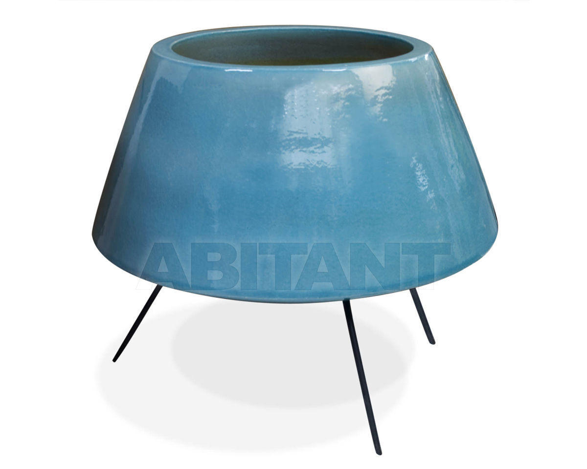 Buy Ornamental flowerpot BLUE OKURA Jonathan Adler Vases 11073