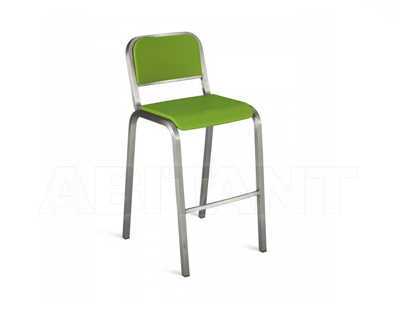 Bar stool NIN0 30 S GREEN price on request Buy Bar stool Emeco Nine-0 by Ettore Sottsass NIN0 30 S GREEN