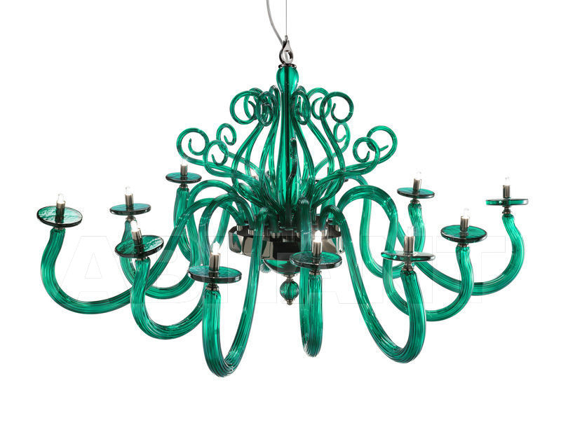 Сhandelier YNCANTO L6+6 price on request Buy Сhandelier YNCANTO Euroluce Lampadari 2018 L6+6