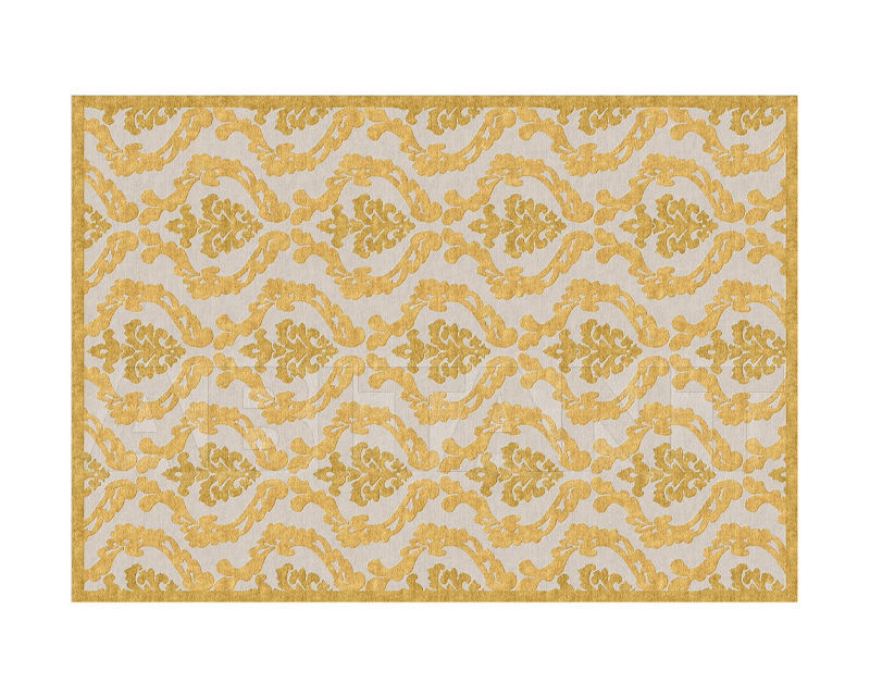 Buy Modern carpet  New Rug 2018 Damask Gold