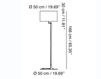 Floor lamp Calipso Home switch Home 2012 SA121CA Contemporary / Modern