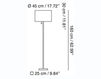 Floor lamp Lombard Home switch Home 2012 SA137CR Contemporary / Modern